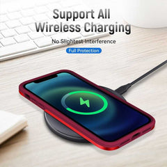 iPhone XR Case Armor Heavy Duty Secure - Red