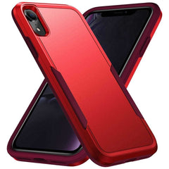 iPhone XR Case Armor Heavy Duty Secure - Red