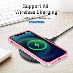 iPhone XR Case Armor Heavy Duty Secure - White Pink