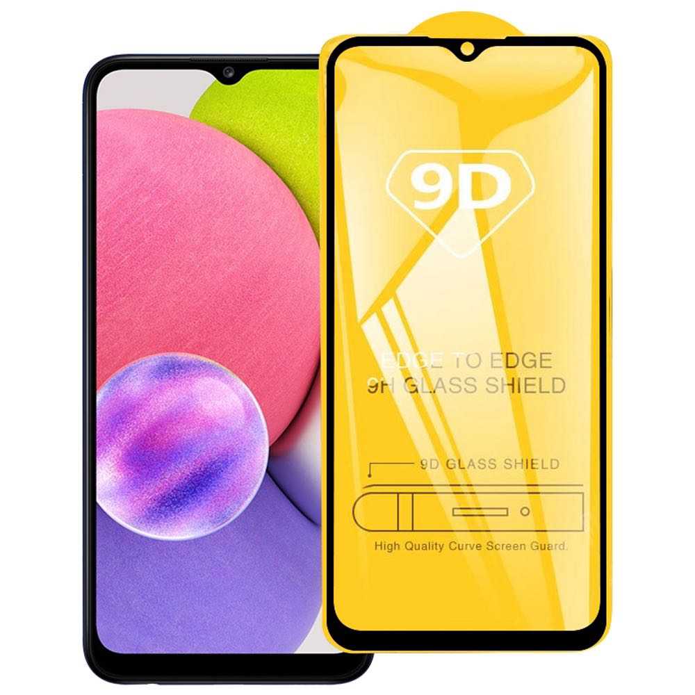 Samsung Galaxy A03s Full Screen Glass Screen Protector Clear