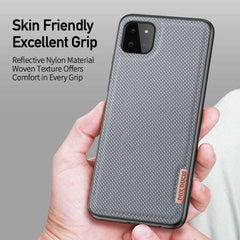 Samsung Galaxy A22 5G Case With PU Leather + TPU - Crystal Blue