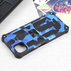 Samsung Galaxy A22 5G Case Armor Shockproof - Camouflage Blue