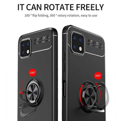 Samsung Galaxy A22 5G Case Protective Ring Holder - Black