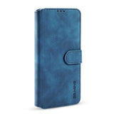 Samsung Galaxy A22 5G Case DG.MING Secure Flip Wallet - Blue