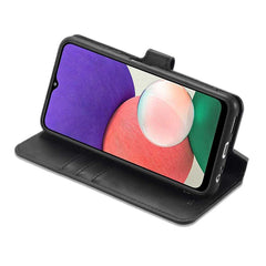 Samsung Galaxy A22 5G Case DG.MING Secure Flip Wallet - Black