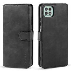 Samsung Galaxy A22 5G Case DG.MING Secure Flip Wallet - Black