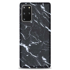 Samsung Galaxy S20 Plus Case Marble Pattern IMD - Black