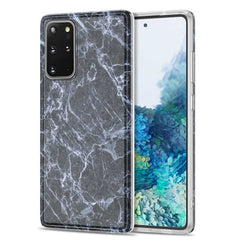 Samsung Galaxy S20 Plus Case Marble Pattern IMD - Dark Grey
