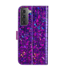 Samsung Galaxy S21 Plus Case Made With PU Leather + TPU - Purple