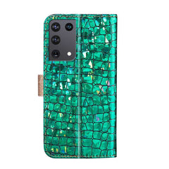Samsung Galaxy S21 Ultra Case With PU Leather and TPU - Green