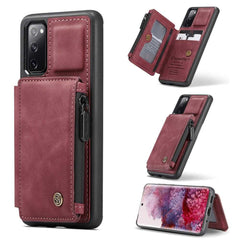 Samsung Galaxy S20 FE Case CASEME C20 Multifunctional - Red