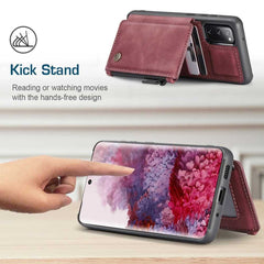 Samsung Galaxy S20 FE Case CASEME C20 Multifunctional - Red