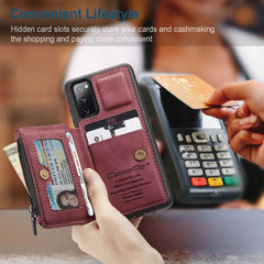 Samsung Galaxy S20 FE Case CASEME C20 Multifunctional - Red