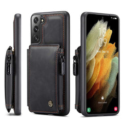 Samsung Galaxy S21 Case CaseMe C20 Multifunctional - Black