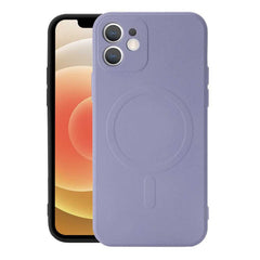 iPhone 12 Case MagSafe Magnetic Ring Protective - Grey