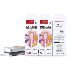 USB C Charger Cable HOCO D40 3A - 1M