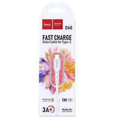 USB C Charger Cable HOCO D40 3A - 1M
