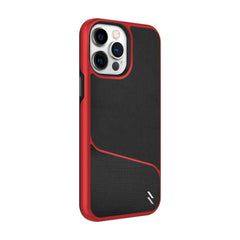 iPhone 13 Pro Max Case ZIZO DIVISION Series - Black & Red