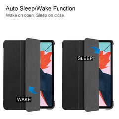 iPad Air 2022 / 2020 Case Custer Texture Ultra-thin Black