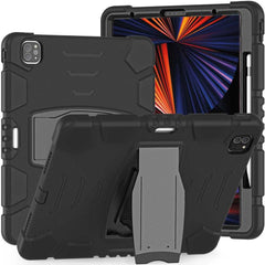 iPad Pro 12.9 2022/2021 Case Shockproof 3-Layer Protection - Black