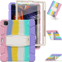iPad Pro 12.9 2022 / 2021 Case Shockproof 3-Layer Protection - Colourful