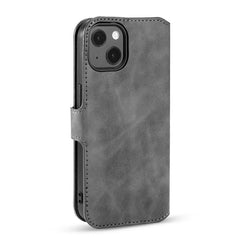 iPhone 13 Case DG MING Secure Wallet Grey