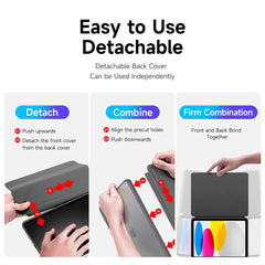 iPad 10 2022 Case DUX DUCIS Magi Series - Grey