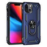 iPhone 13 Mini Case With Rotating Holder - Blue