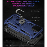 iPhone 13 Mini Case With Rotating Holder - Blue