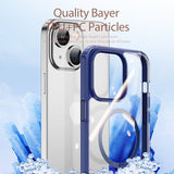 iPhone 14 Case DUX DUCIS Clin2 Series Clear MagSafe - Blue