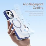 iPhone 14 Case DUX DUCIS Clin2 Series Clear MagSafe - Blue