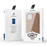 iPhone 14 Case DUX DUCIS Grit Series MagSafe Protective - Brown