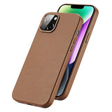 iPhone 14 Case DUX DUCIS Grit Series MagSafe Protective - Brown