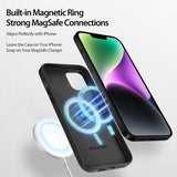 iPhone 14 Plus Case DUX DUCIS Grit Series MagSafe Protective - Black