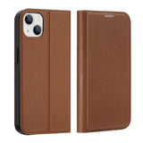 iPhone 14 Plus Case DUX DUCIS Skin X2 With 2 Card Slots - Brown