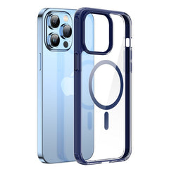 iPhone 14 Pro Case DUX DUCIS Clin2 Series Clear MagSafe - Blue
