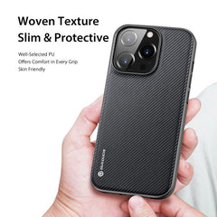 iPhone 14 Pro Case DUX DUCIS Fino Series - Black