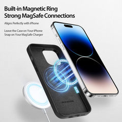 iPhone 14 Pro Case DUX DUCIS Grit Series MagSafe Protective - Black