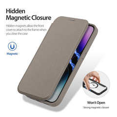 iPhone 14 Pro Case DUX DUCIS Skin X Pro Series - Khaki