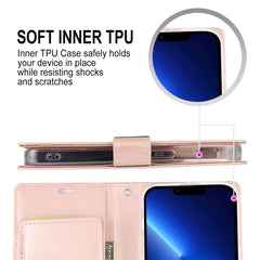 iPhone 14 Pro Max Case MERCURY GOOSPERY Rich Diary - Black