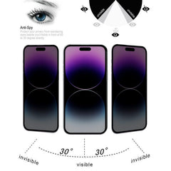 iPhone 14 Pro Max Screen Protector Anti-peeping Tempered Glass