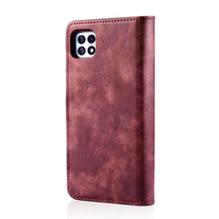 Samsung Galaxy A22 5G Case DG.MING Detachable - Wine Red