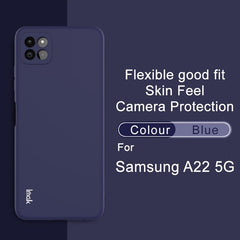 Samsung Galaxy A22 5G Case IMAK Shockproof TPU - Blue