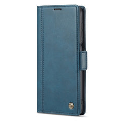 Samsung Galaxy A22 5G Case LC.IMEEKE Magnetic Buckle - Blue