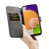 Samsung Galaxy A53 5G Case DG.MING Secure Flip Wallet - Grey