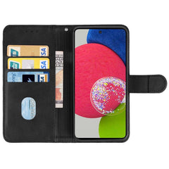 Samsung Galaxy A53 5G Case PU Leather Flip Wallet - Black