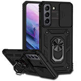 Samsung Galaxy S22 Case With Camera Shield - Black