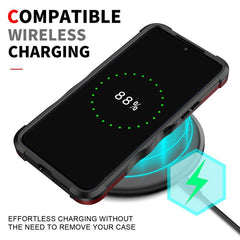 Samsung Galaxy S22 Plus Case Armor Heavy Duty Non-Slip - Black