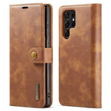 Samsung Galaxy S22 Ultra Case DG.MING Detachable Brown