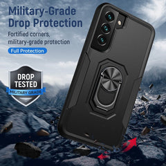Samsung Galaxy S23 5G Case Metal Ring Holder - Black